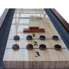 Playcraft Charles River 14'  Pro-Style Shuffleboard Table in Chestnut