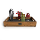 The RAM Game Room PROTRAY - Prohibition Cocktail Tray features vibrant craft cocktail displays.