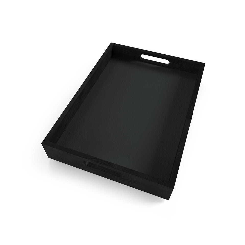 RAM Game Room PROTRAY - Prohibition Cocktail Tray, black with handles for craft cocktails.
