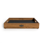 RAM Game Room PROTRAY Prohibition Cocktail Tray – rectangular with handles, black base.