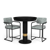 RAM Game Room Prohibition Pub Table - Black