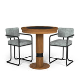 RAM Game Room Prohibition Pub Table - Walnut