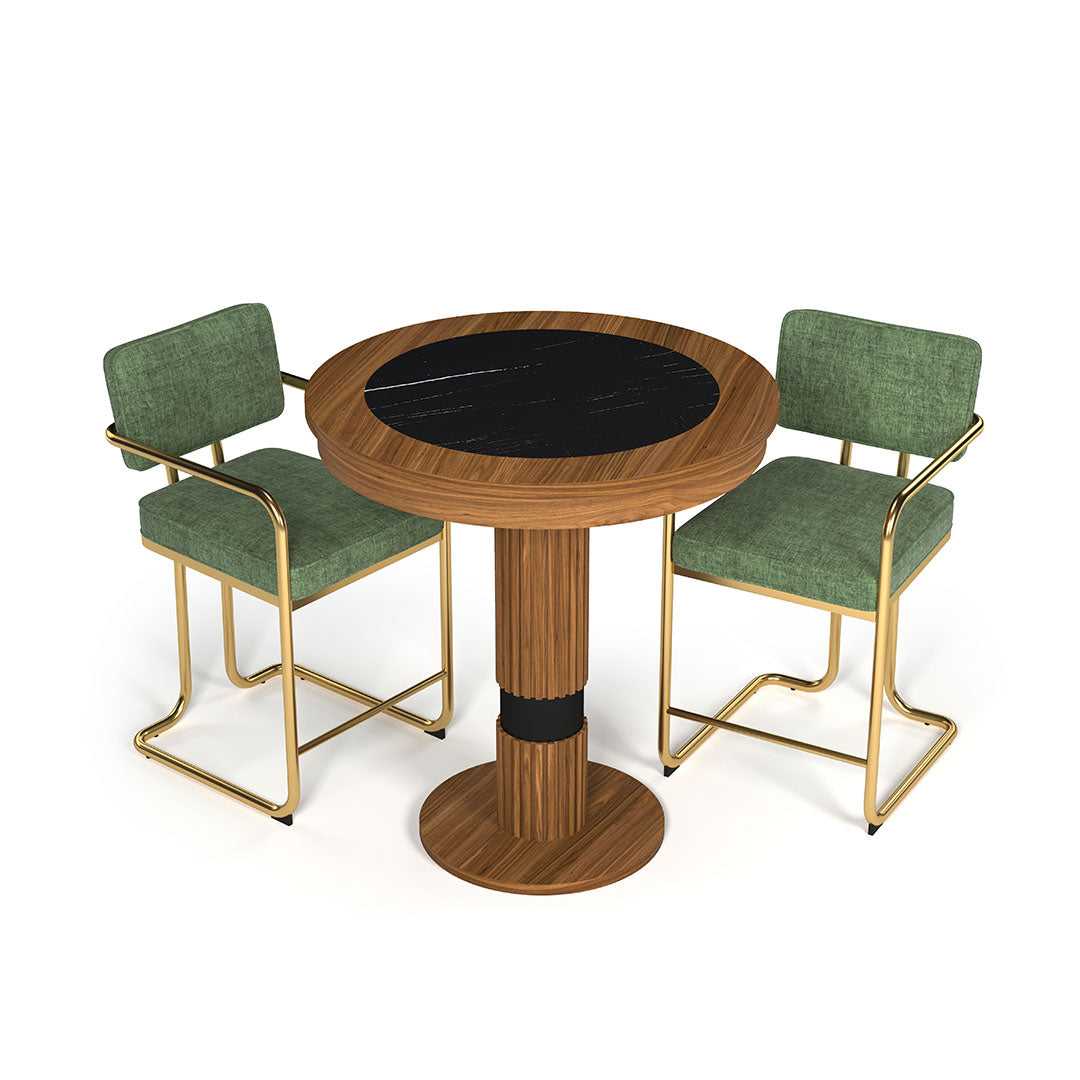 RAM Game Room Prohibition Pub Table - Walnut