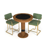 RAM Game Room Prohibition Pub Table - Walnut