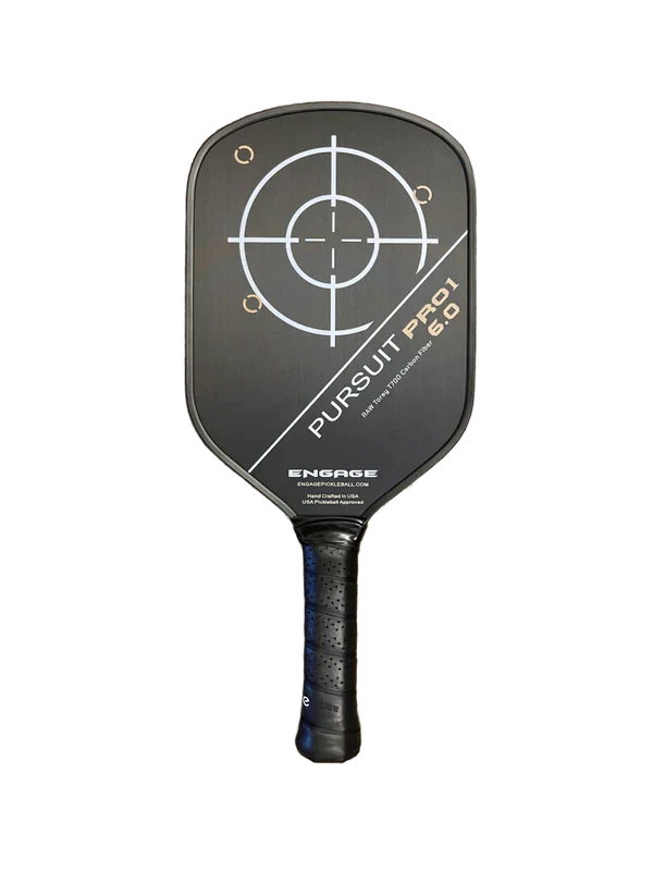 Engage Pickleball Pursuit Pro1 6.0 Power Series - Raw T700 Carbon Fiber