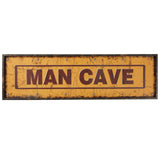 RAM Game Room 48" Man Cave metal wall art sign with lights, perfect for your game room.