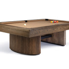 Brunswick Billiards Rayburn 8' Rustic Dark Brown