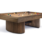 Brunswick Billiards Rayburn 8' Rustic Dark Brown