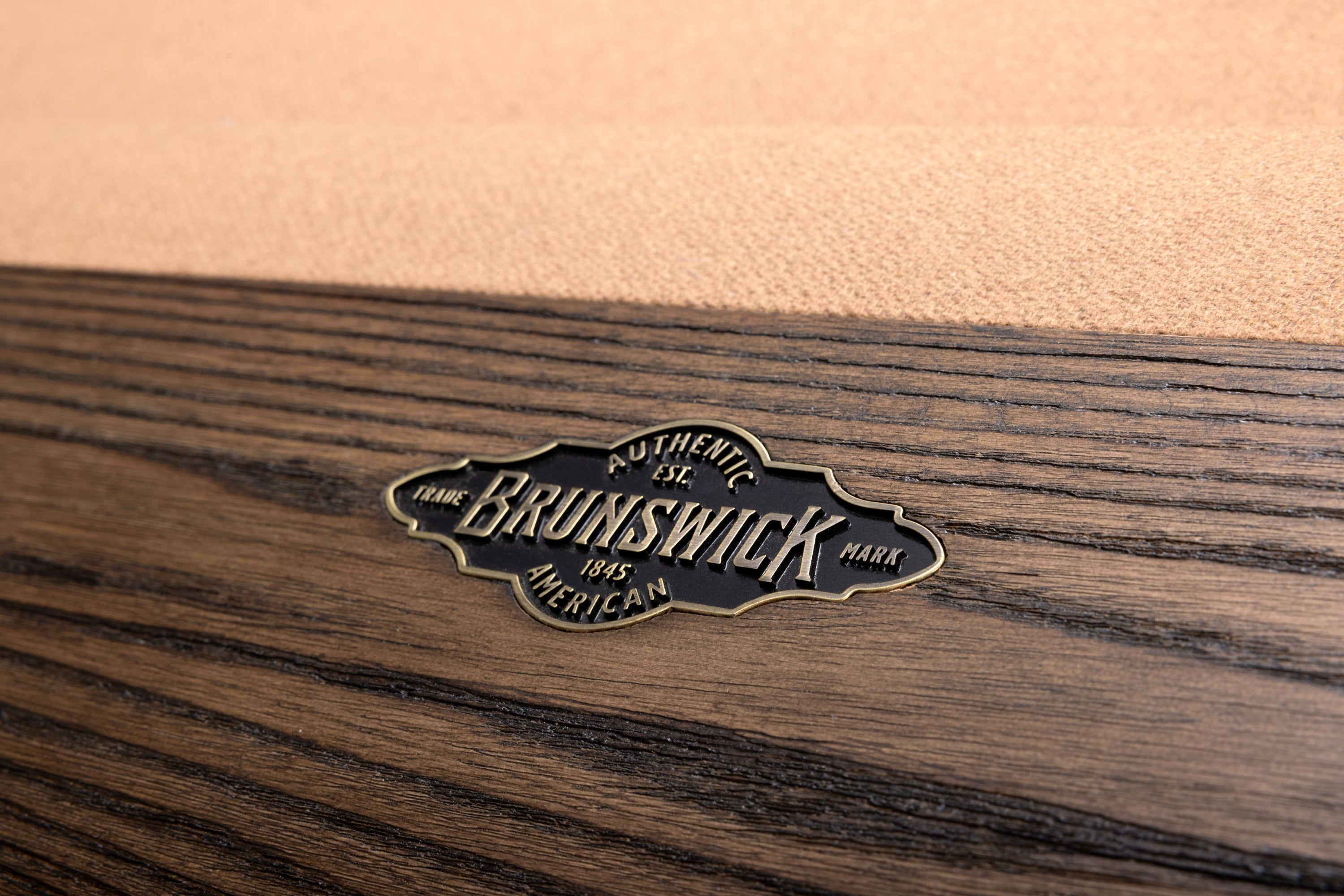 Brunswick Billiards Rayburn 8' Rustic Dark Brown