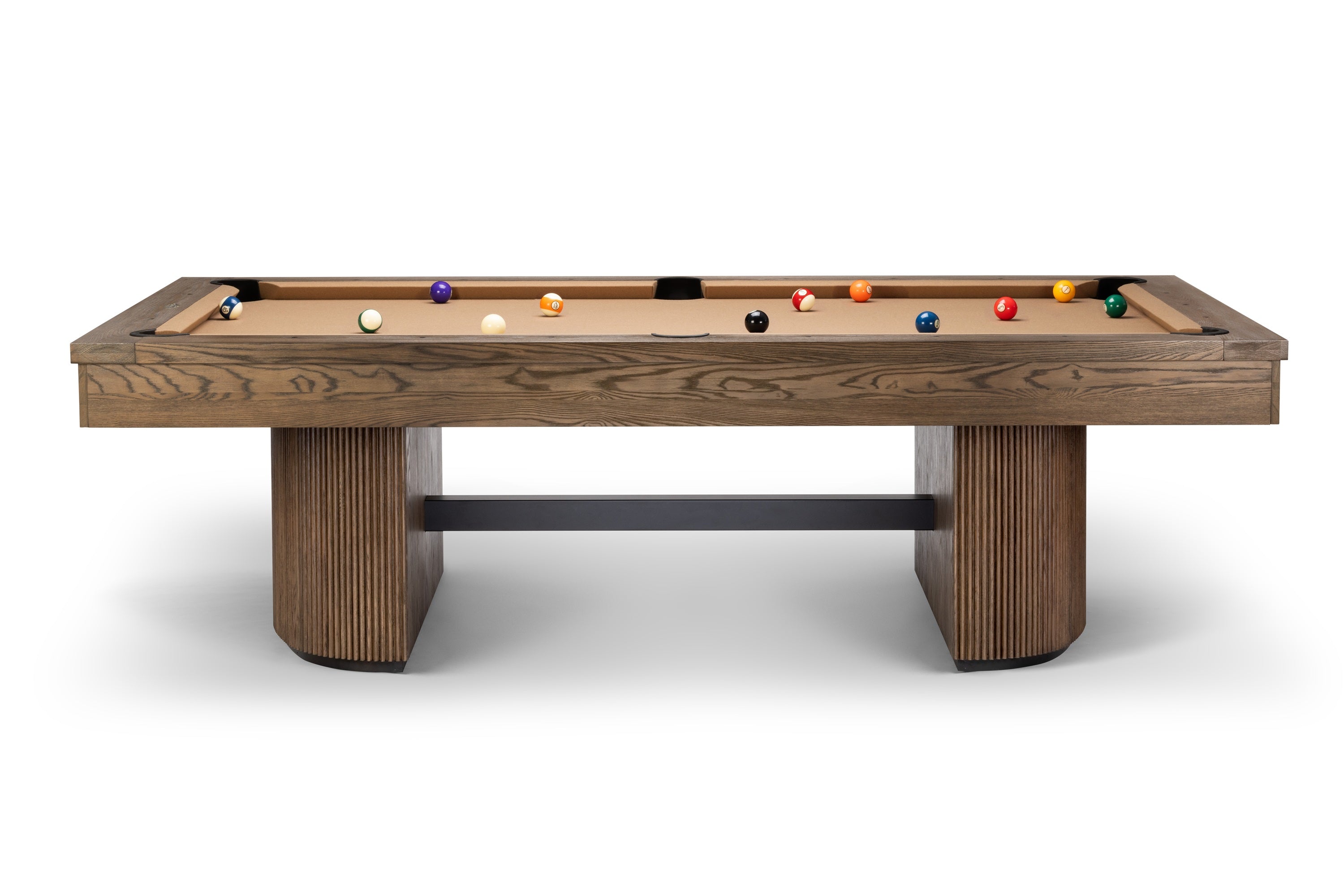 Brunswick Billiards Rayburn 8' Rustic Dark Brown