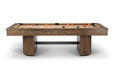 Brunswick Billiards Rayburn 8' Rustic Dark Brown