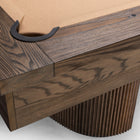 Brunswick Billiards Rayburn 8' Rustic Dark Brown