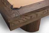 Brunswick Billiards Rayburn 8' Rustic Dark Brown