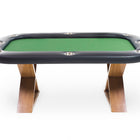 BBO The Helmsley Poker Table with Dining Top by BBO Poker Tables—green felt & sturdy build.