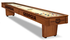 Holland Bar Stool University of Georgia 12' Shuffleboard Table