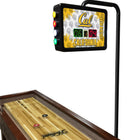 College Holland Bar Stool California 12' Shuffleboard Table w/ Scoreboard