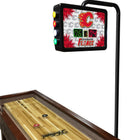 NHL Holland Bar Stool Calgary Flames 12' Shuffleboard Table w/ Scoreboard