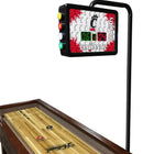 College Holland Bar Stool Cincinnati 12' Shuffleboard Table w/ Scoreboard
