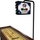 NHL Holland Bar Stool Columbus Blue Jackets 12' Shuffleboard Table w/ Scoreboard
