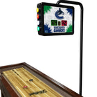 NHL Holland Bar Stool Vancouver Canucks 12' Shuffleboard Table w/ Scoreboard