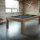 Brunswick Billiards Sanibel 8' Slate Pool Table in Rustic Dark Brown