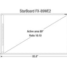 Starboard - Touch Sensitive Interactive Whiteboard FX-89WE2, 89" Diagonal