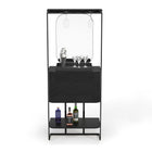 RAM Game Room Prohibition Mini Cocktail Bar in black—bar only, by RAM Game Room.