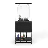 RAM Game Room Prohibition Mini Cocktail Bar in black—bar only, by RAM Game Room.