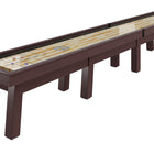 Champion 18' Sundance Shuffleboard Table by Champion with a smooth Canadian maple playfield.