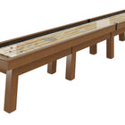 Champion 18' Sundance Shuffleboard Table features a smooth Canadian Maple playfield.
