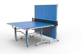 Introducing the Butterfly Active 19 Table Tennis Table, designed for both casual and competitive play.  With one side up, it's perfect for solo practice or warm-ups, allowing players to refine their skills and techniques.