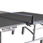 Table tennis table with 'ACTIVE 7000' and 'OUTDOOR' branding on a white background