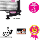 Butterfly Centrefold 25 table tennis net close-up showing logos and key features.