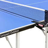Table net on blue top