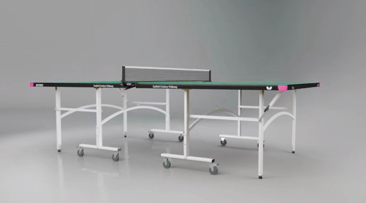 Butterfly Easifold Indoor/Outdoor Rollaway Table Tennis Table - Melamine top