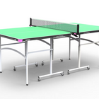 A vibrant Butterfly Junior Rollaway Table Tennis Table in green
