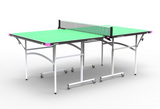 A vibrant Butterfly Junior Rollaway Table Tennis Table in green