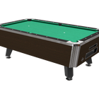 Valley Panther Dakar Ebony: A compact, pro-quality pool table with green felt and ebony sides.