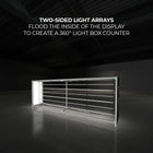 WaveLight Casonara SEG Light Counter Two Sided Light Arrays Box Frame 