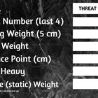 Thrive THREAT 16mm Pickleball Paddle