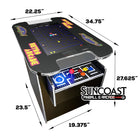 Suncoast Arcade Premium XL Cocktail Arcade - 412 Games - 24" Screen
