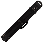 black cue case on a white background