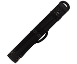 black cue case on a white background