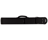 black cue case on a white background