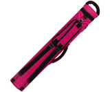 A bright pink and black sports equipment case shown diagonally on a plain white background.