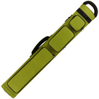 Green  case with black handle on a white background