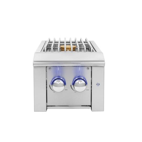 Summer Set Grills Alturi Double Side Burner w/ LED Illumination