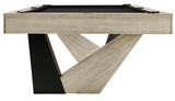 American Heritage Billiards Annex 8' Table in Natural Ash, ideal for modern game rooms.