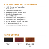 Cue & Case Custom Chancellor Play Pack