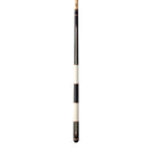 Lucasi Custom Art Deco Rose Gold & Mother-of-Pearl Cue by Lucasi on white background.